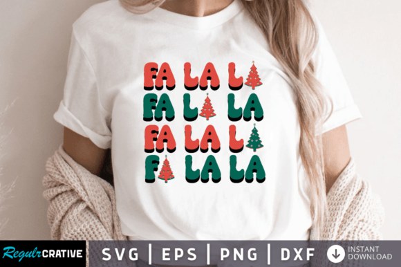 Fa Fa La La La La La La La SVG Graphics for Crafts
