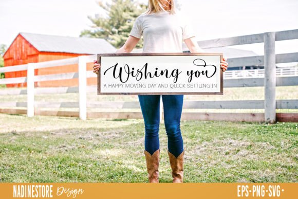Happy Moving Day SVG Quote: Graphics for Crafts & Content